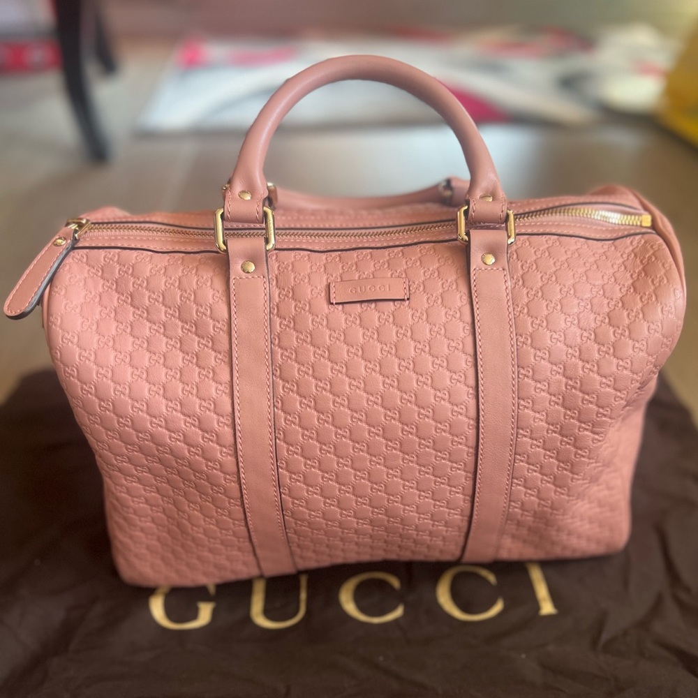 GUCCI BOSTON MICROGUCCISSIMA BAG